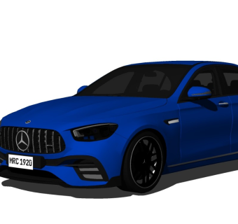 Mercedes-AMG E63奔驰精品汽车模型